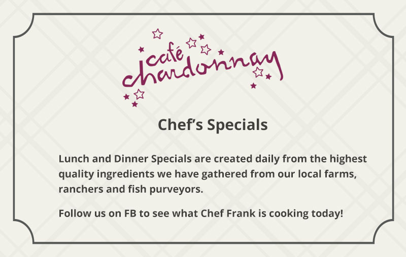 Daily Chefs Specials